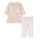 Dress and legging set KENZO KIDS 
                    GIRL