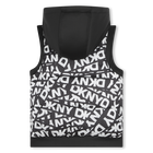 Hooded Puffer Vest DKNY 
                    UNISEX