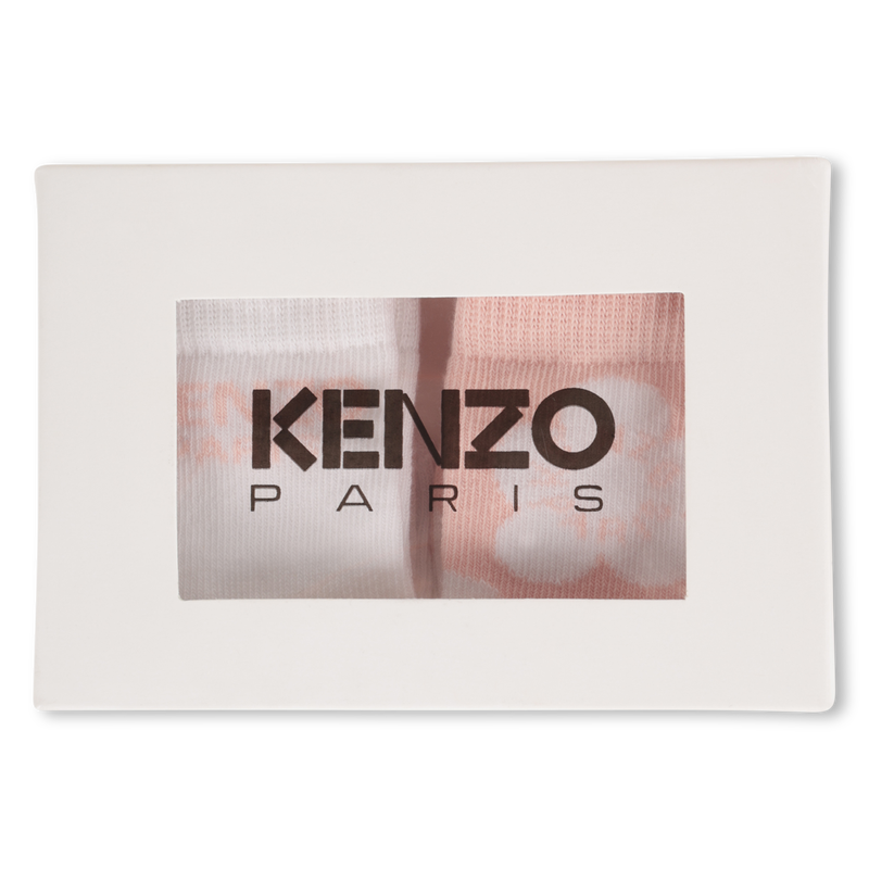 Set of 2 pairs of knitted socks KENZO KIDS 
                        UNISEX