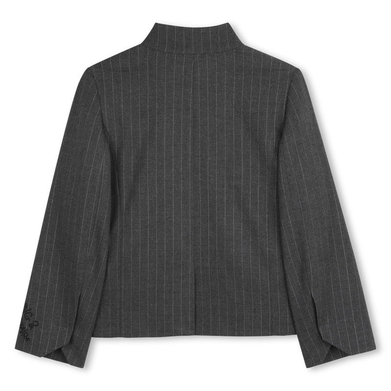 Striped jacket with fancy collar ZADIG & VOLTAIRE 
                    GIRL