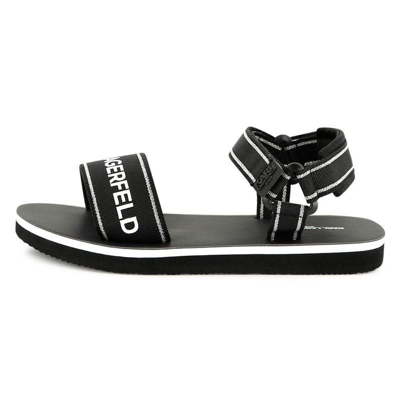 Light Velcro sandals KARL LAGERFELD KIDS 
                        GIRL