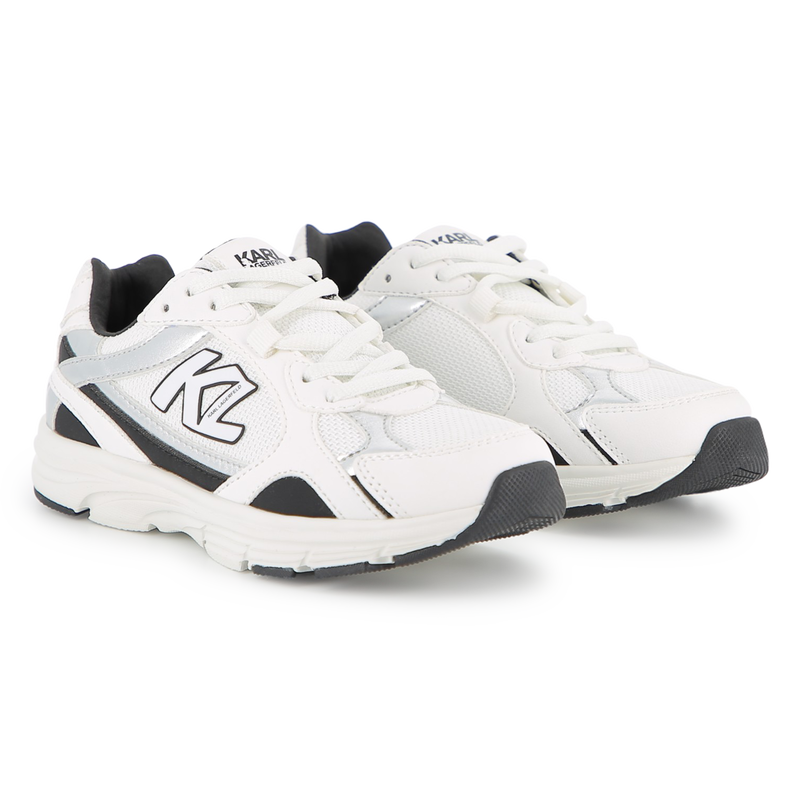 Lace-Up Sneakers KARL LAGERFELD KIDS 
                        GIRL