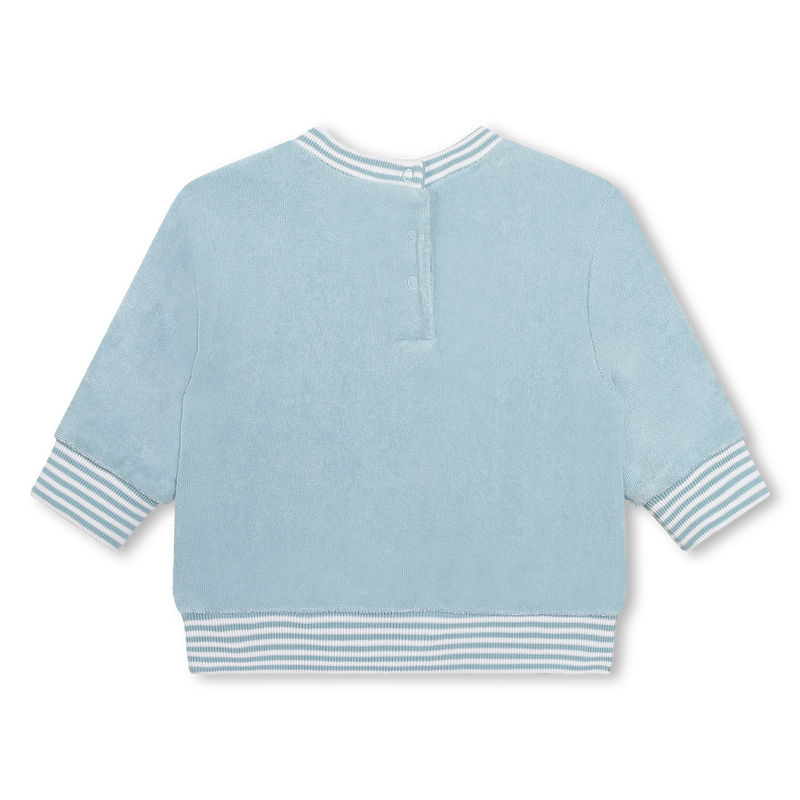Terry discount towelling sweatshirt