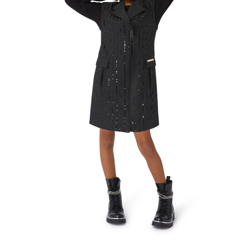 Karl-And-Choupette Graphic Tee KARL LAGERFELD KIDS 
                        GIRL