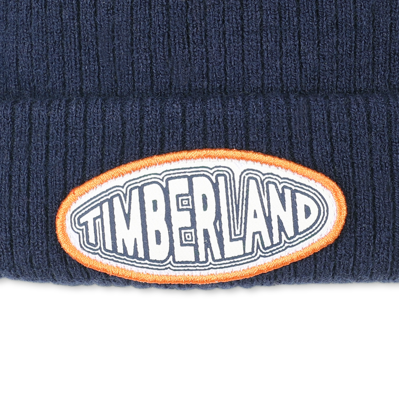 Fleece pompom knit hat TIMBERLAND 
                    BOY