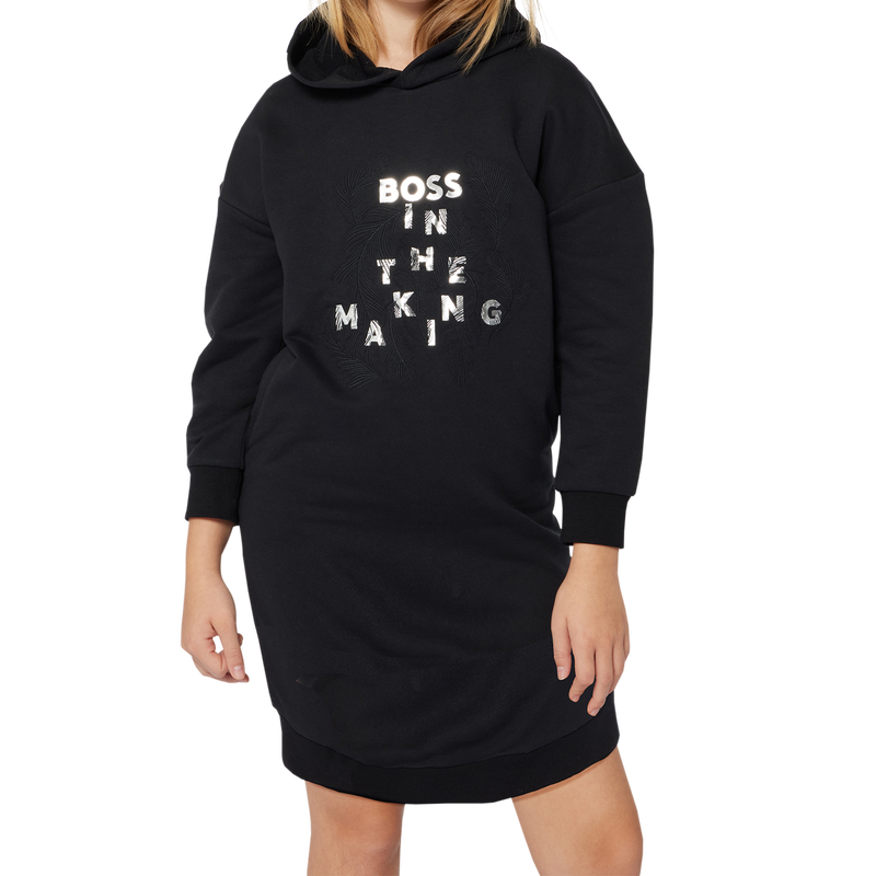 Hooded Sweatshirt Dress BOSS 
                        GIRL