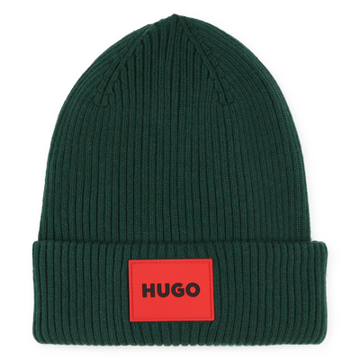 Knit Cotton Hat HUGO UNISEX