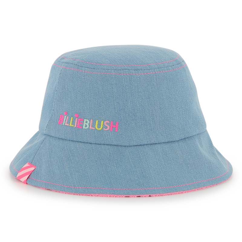 Reversible cotton bucket hat BILLIEBLUSH 
                        GIRL