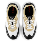 Bi-material lace-up sneakers HUGO 
                    BOY