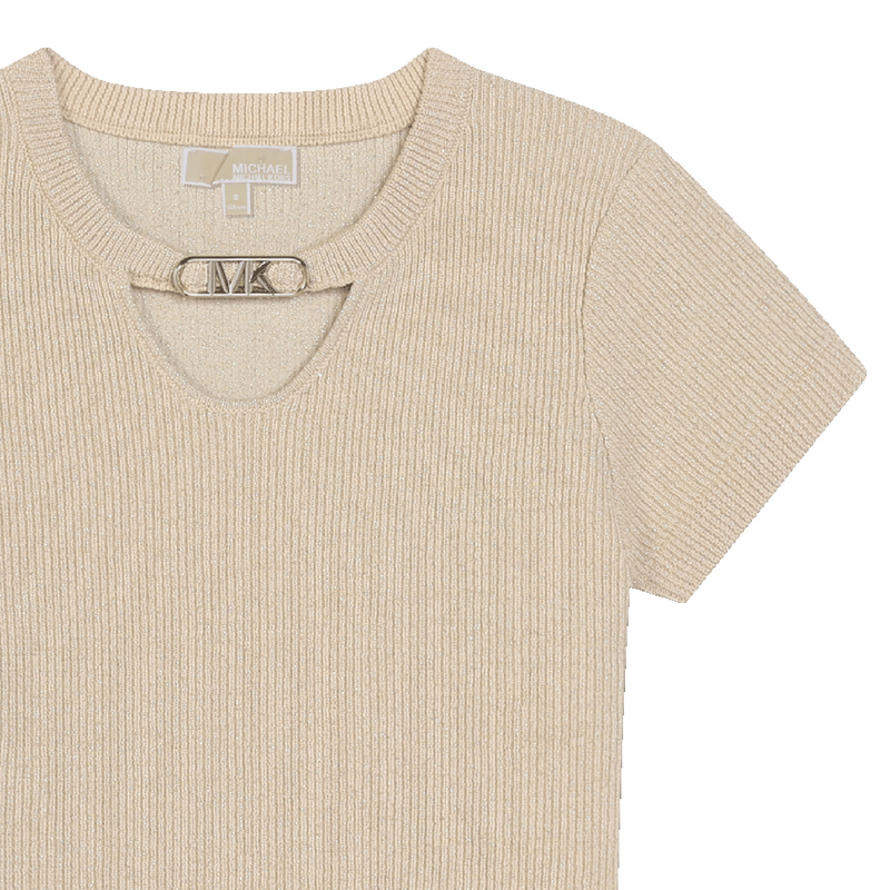 Gold Thread Dress MICHAEL KORS 
                    GIRL
