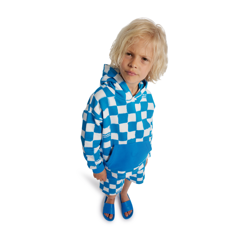 Hooded Fleece Sweatshirt MARC JACOBS 
                    BOY