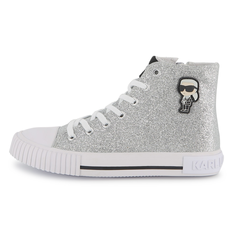 Lace-Up Sneakers KARL LAGERFELD KIDS 
                        GIRL