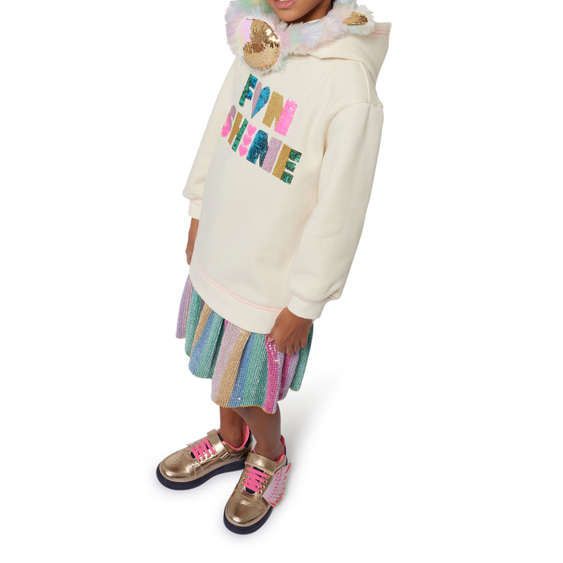 Print Bi-Material Dress BILLIEBLUSH 
                        GIRL