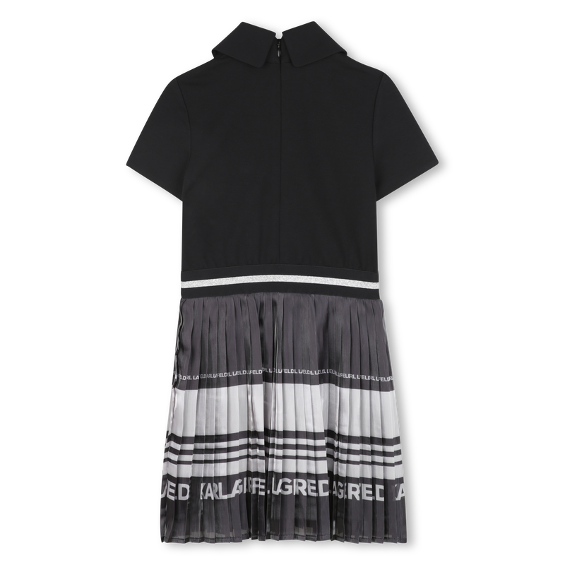 Short Sleeve Dress KARL LAGERFELD KIDS 
                        GIRL