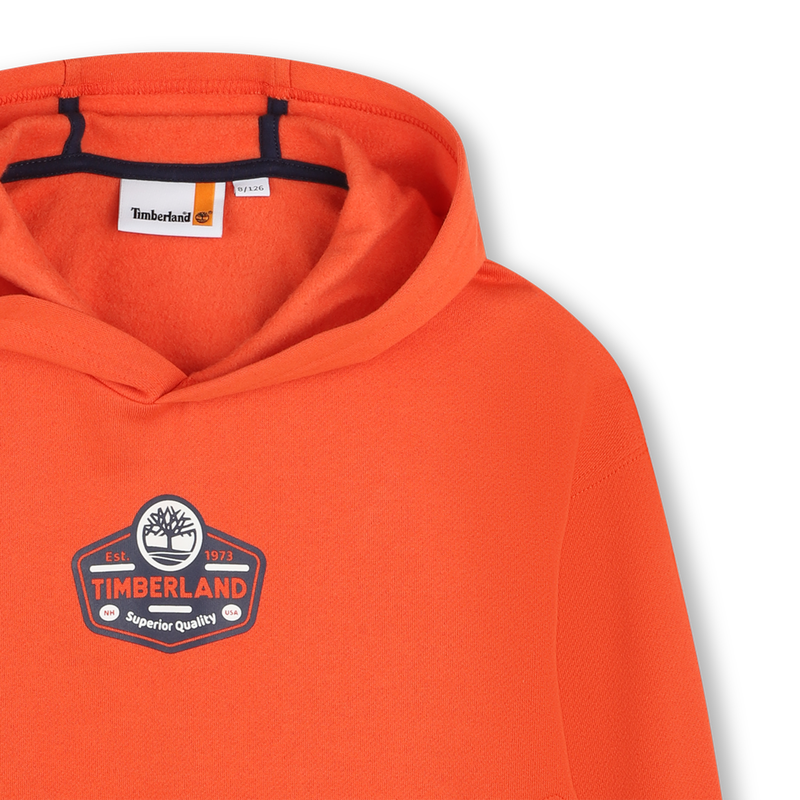 Fleece hoodie TIMBERLAND 
                    BOY