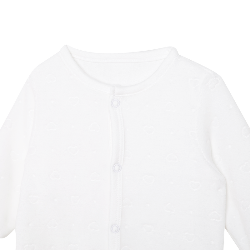 Plain white pyjamas best sale