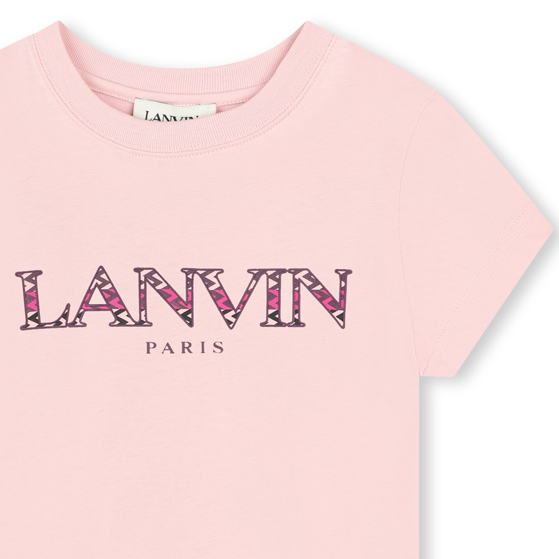 Curb Motif T-Shirt LANVIN 
                        GIRL