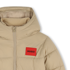 Hooded down jacket HUGO 
                    BOY