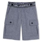 Denim Bermudas KARL LAGERFELD KIDS 
                    BOY