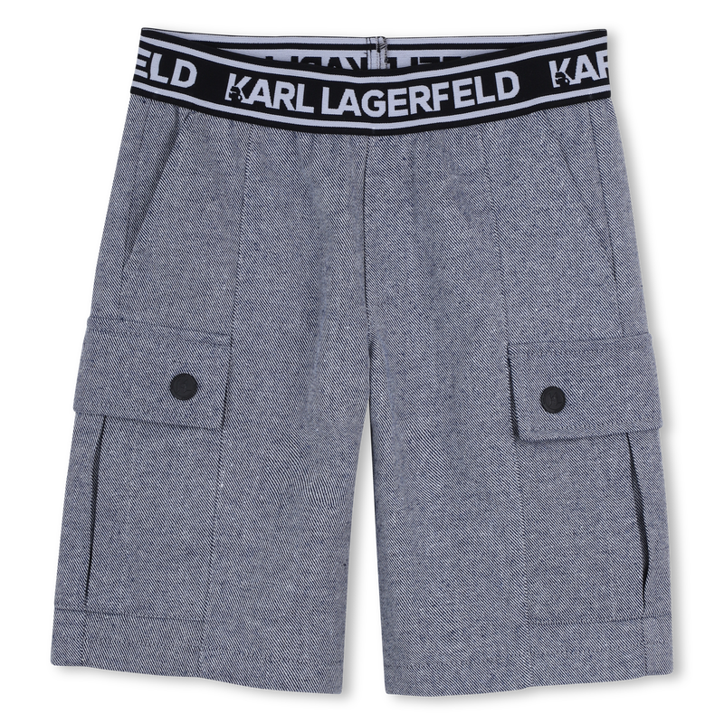 Denim Bermudas KARL LAGERFELD KIDS 
                        BOY