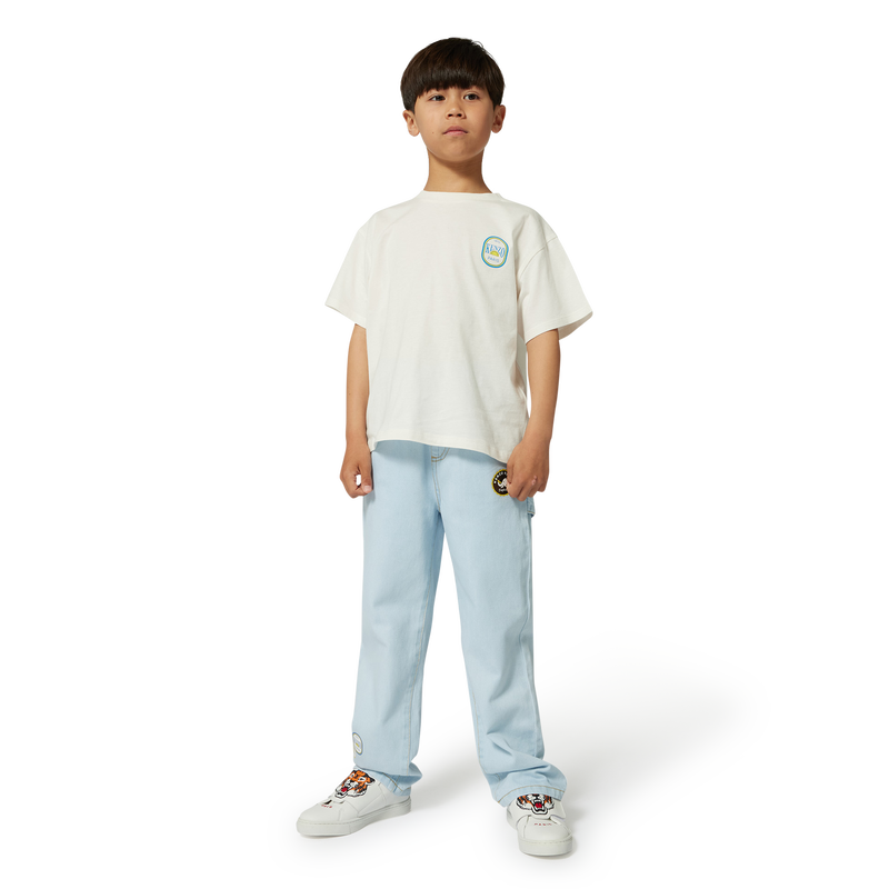 Short-sleeved cotton T-shirt KENZO KIDS 
                        BOY