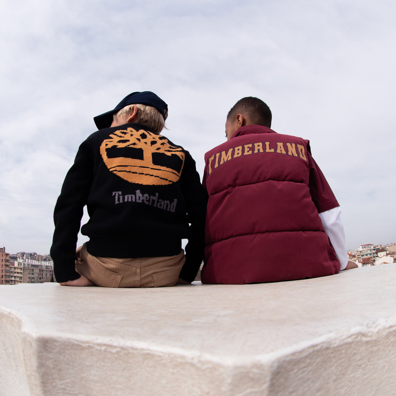 Cotton & Wool Sweater TIMBERLAND 
                        BOY