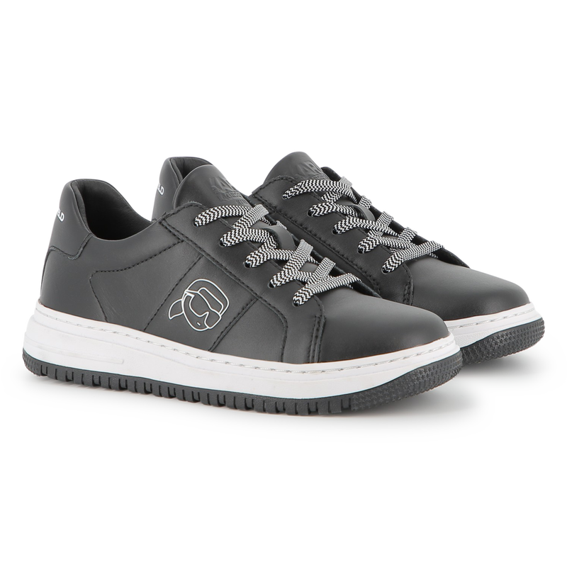 Lace-up low-top sneakers KARL LAGERFELD KIDS 
                        UNISEX