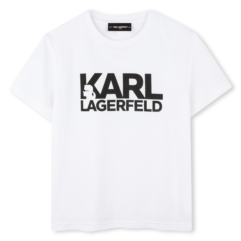 Short-sleeved T-shirt KARL LAGERFELD KIDS 
                        BOY