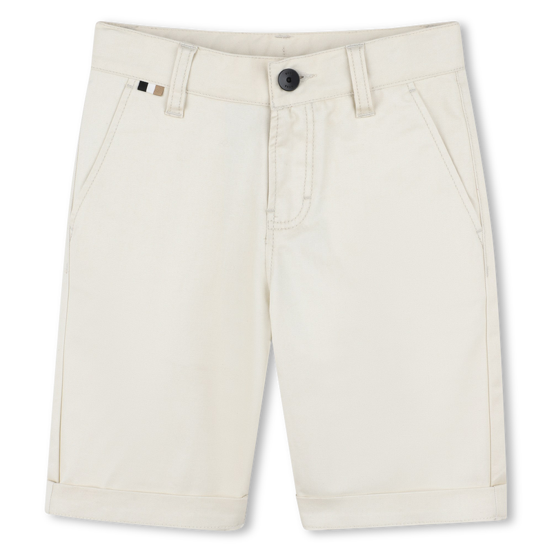 Lined Chino Bermudas BOSS 
                        BOY