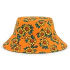 Reversible cotton bucket hat KENZO KIDS 
                    UNISEX