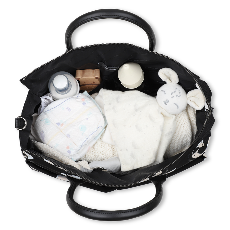 Matte diaper bag KARL LAGERFELD KIDS 
                        UNISEX