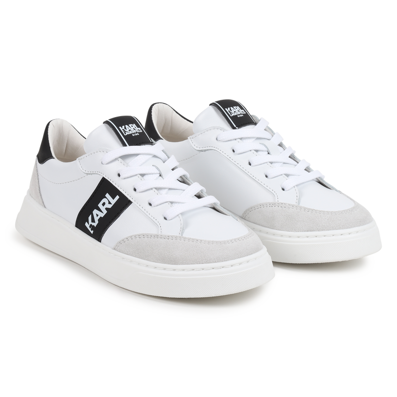 Low Top Leather Sneakers