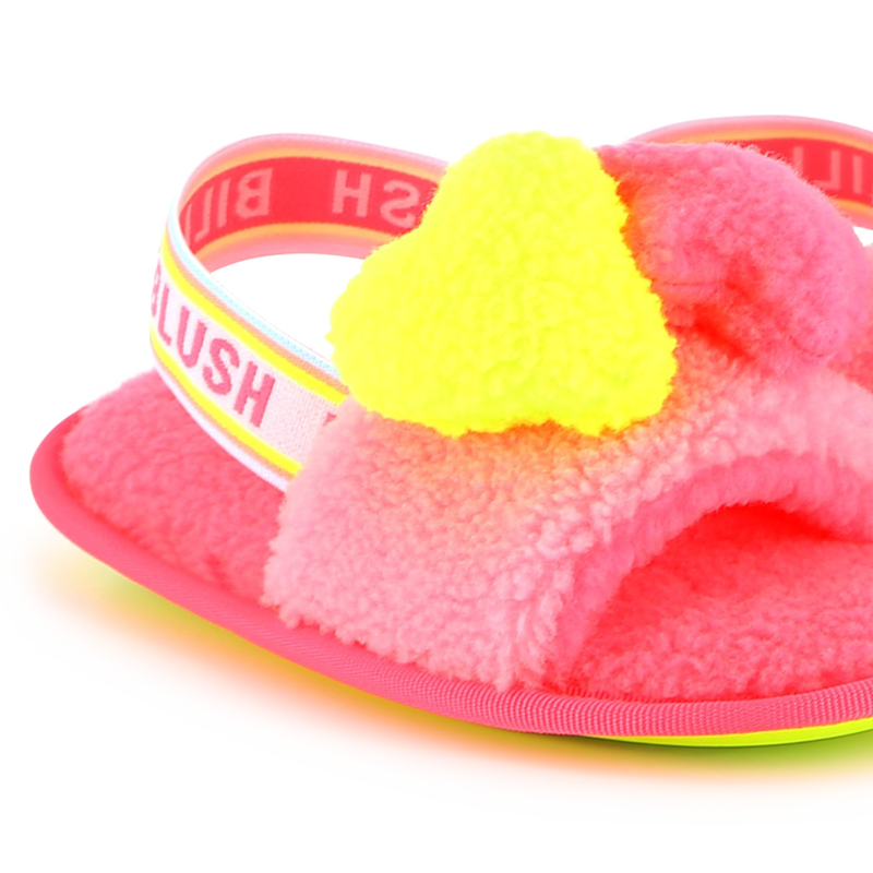 Fluffy fleece slippers BILLIEBLUSH 
                        GIRL