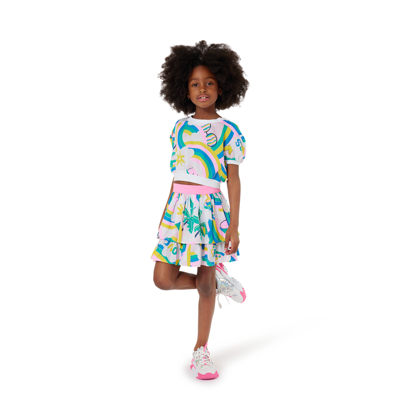 Rainbow-printed blouse BILLIEBLUSH 
                    GIRL
