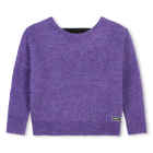 Knit Sweater, VIOLET, hi-res