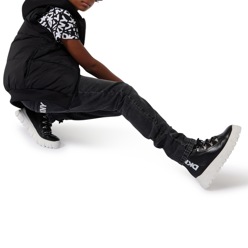 Hooded Puffer Vest DKNY 
                        UNISEX