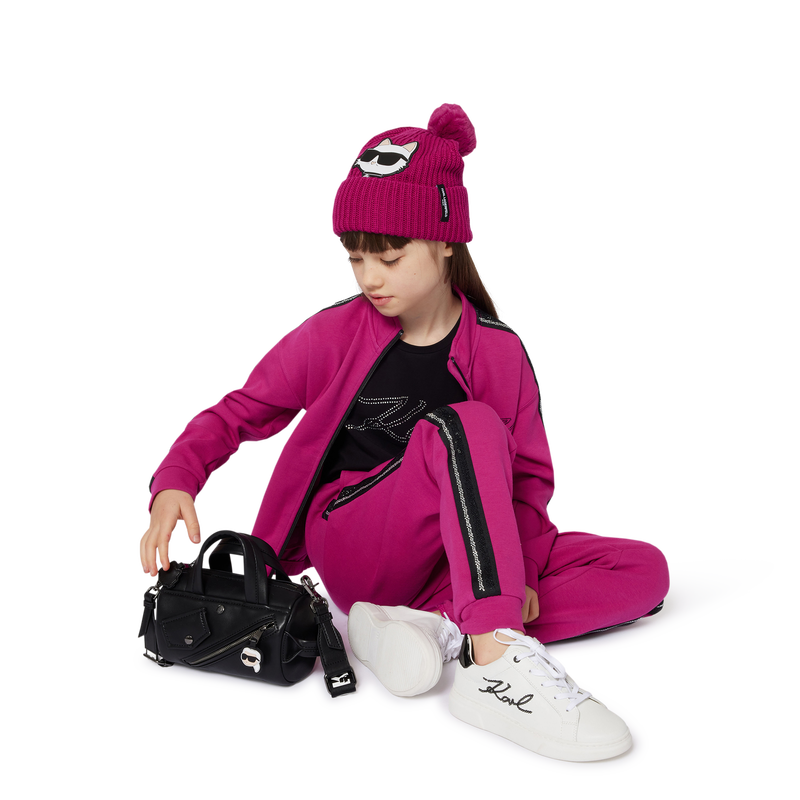 Lace-up low-top sneakers KARL LAGERFELD KIDS 
                        GIRL