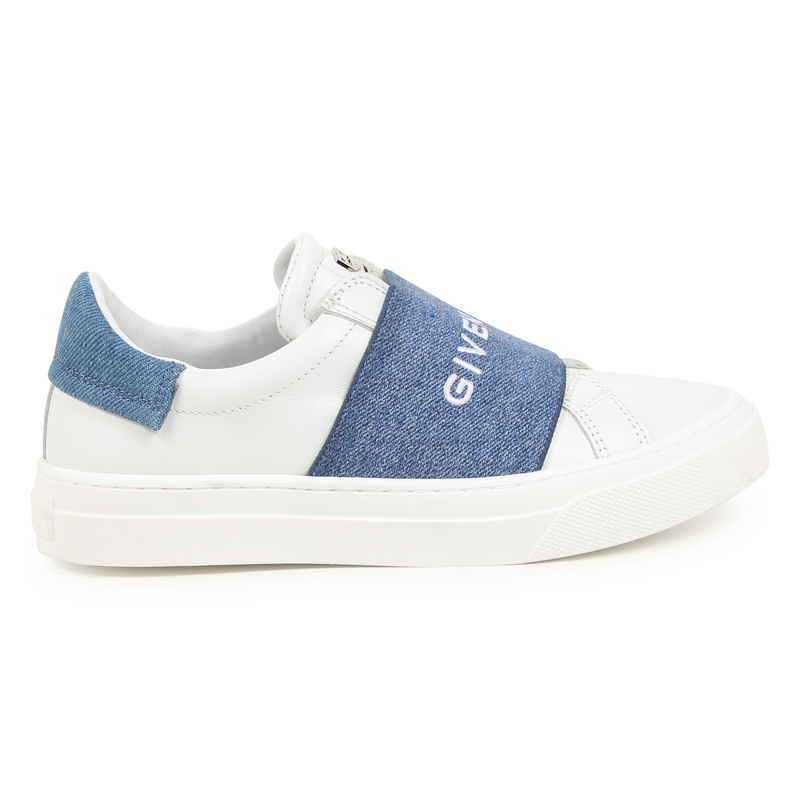 Elasticated Leather Sneakers GIVENCHY 
                    BOY