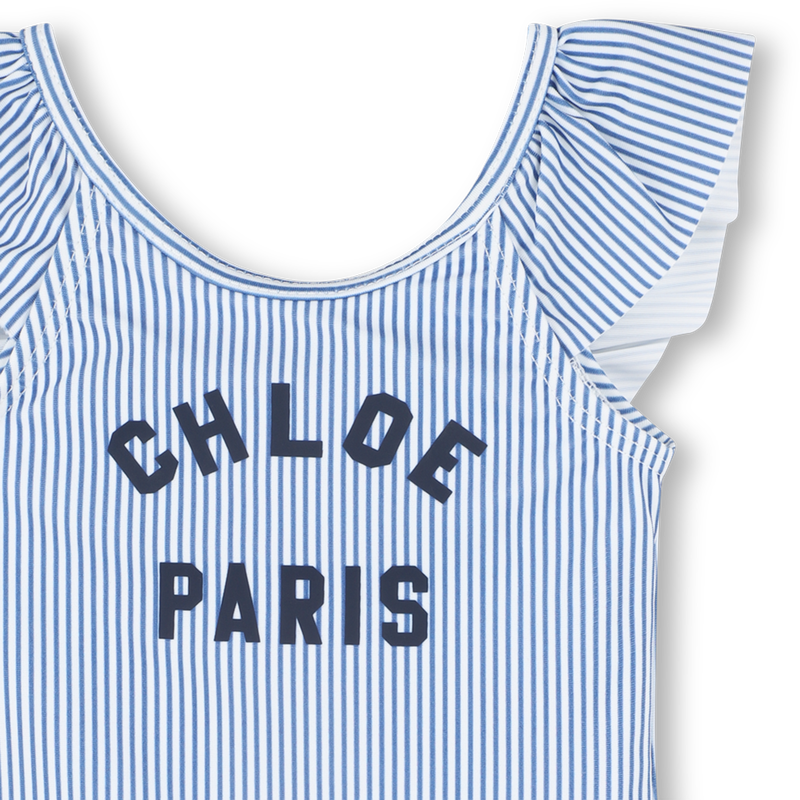 Striped one-piece bathing suit CHLOE 
                    GIRL