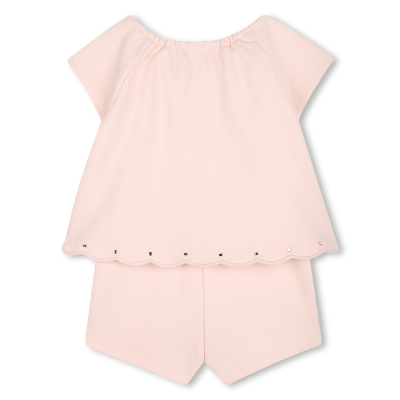 Short fleece romper CHLOE 
                    GIRL