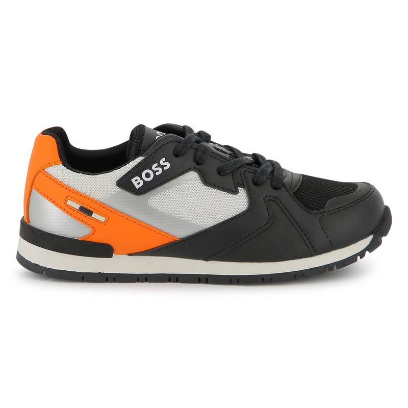 Retro Lace-Up Sneakers BOSS 
                        BOY