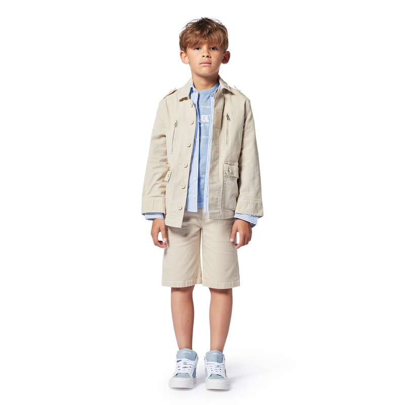 Embroidered Bermuda shorts ZADIG & VOLTAIRE 
                        BOY