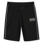 Side Stripe Bermudas, BLACK, hi-res