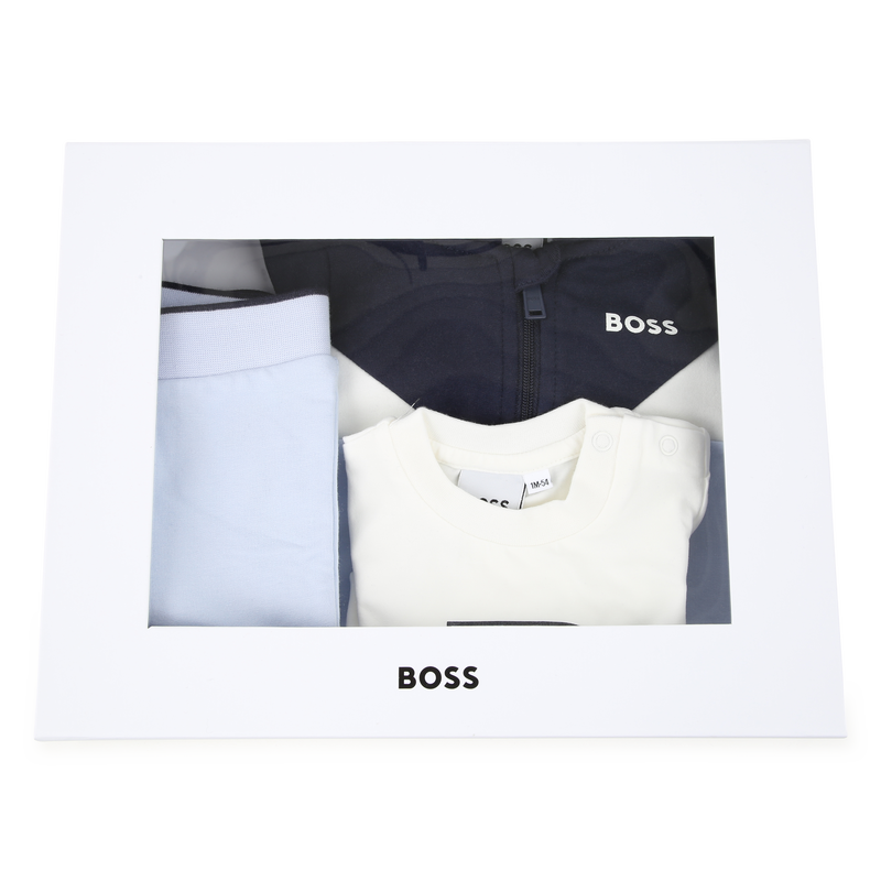 Cotton Ensemble Gift Set BOSS 
                        BOY