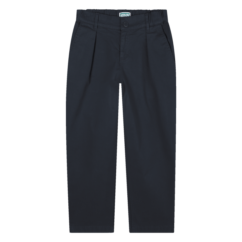 Twill trousers KENZO KIDS 
                        UNISEX