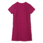 Short-sleeved waffled dress DKNY 
                    GIRL