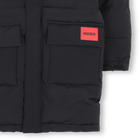 Long down jacket HUGO 
                    BOY