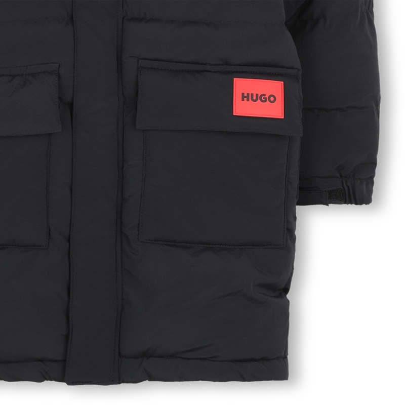 Long down jacket HUGO 
                        BOY