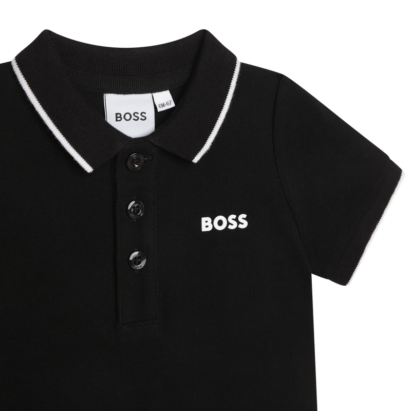 Short-sleeved polo shirt BOSS 
                    BOY