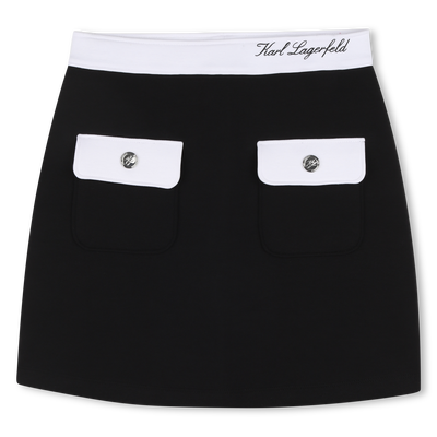 Short Skirt KARL LAGERFELD KIDS GIRL